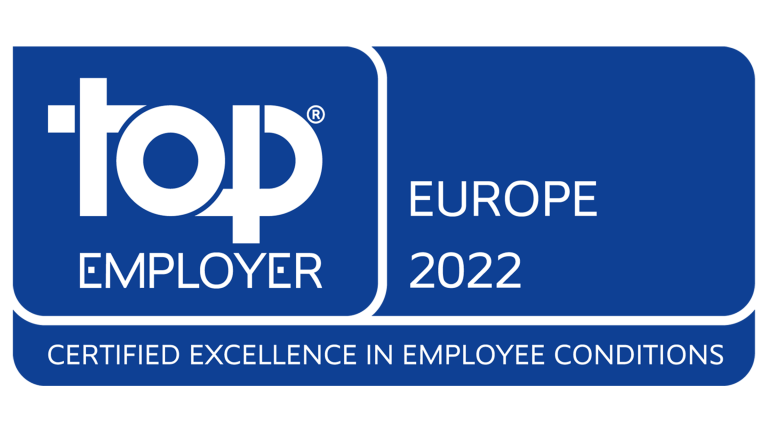 jbo竞博电竞官网被认证为2022年欧洲最佳雇主，并获得五项当地EMEA市场认证