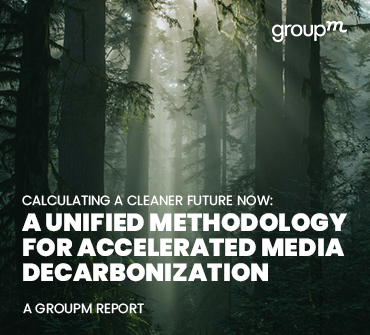 GroupM Introduces Global Framework for Media Decarbonization