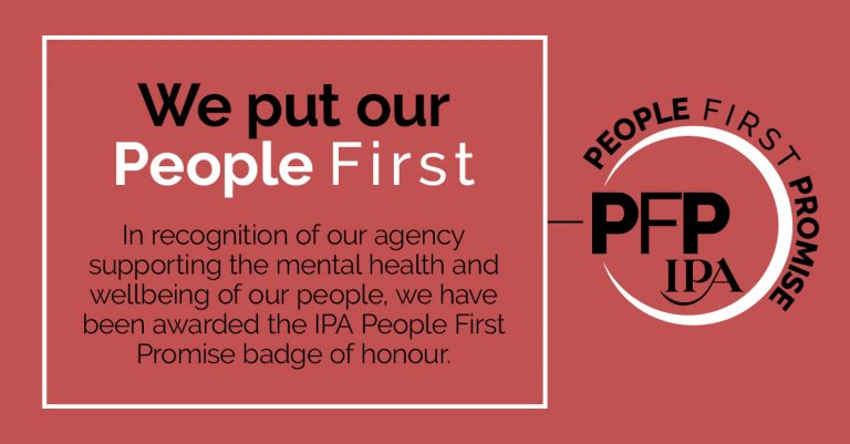 GroupM network among first 67 companies to be awarded the IPA’s People First Promise badge of honour accreditation