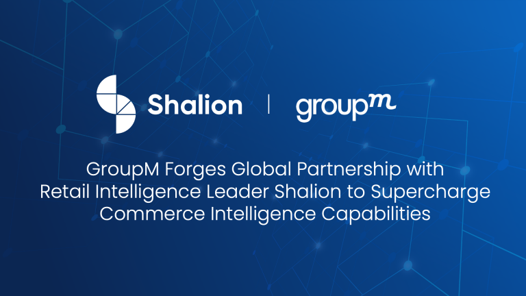 GroupM Forges Global Partnership with Retail Intelligence Leader Shalion to Supercharge Commerce Intelligence Capabilities 