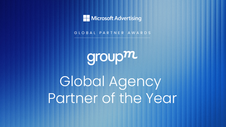 Microsoft Advertising names GroupM Global Agency Partner of the Year