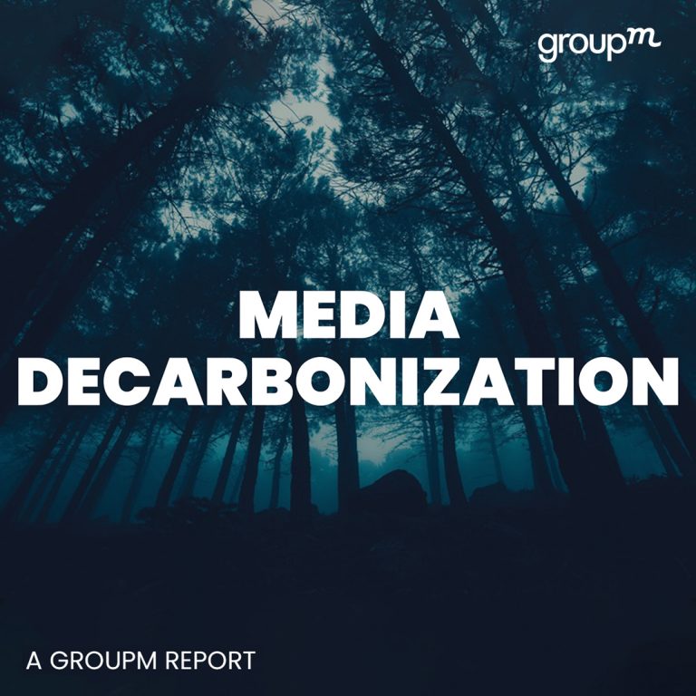 GroupM presenta un framework globale per la decarbonizzazione dei media