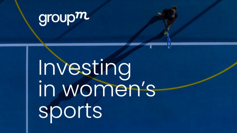 GROUPM 女子スポーツの年間広告機会におけるメディア投資の倍増を約束